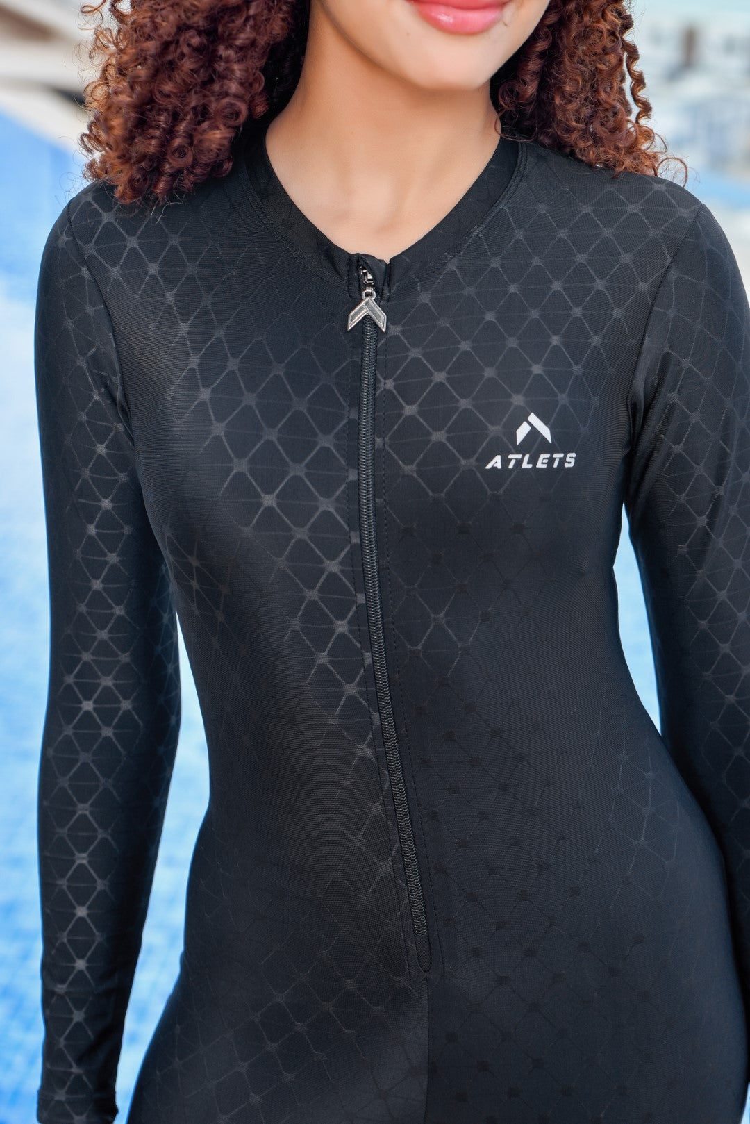 مايوه سباحة بناتي كم وبنطلون S.10