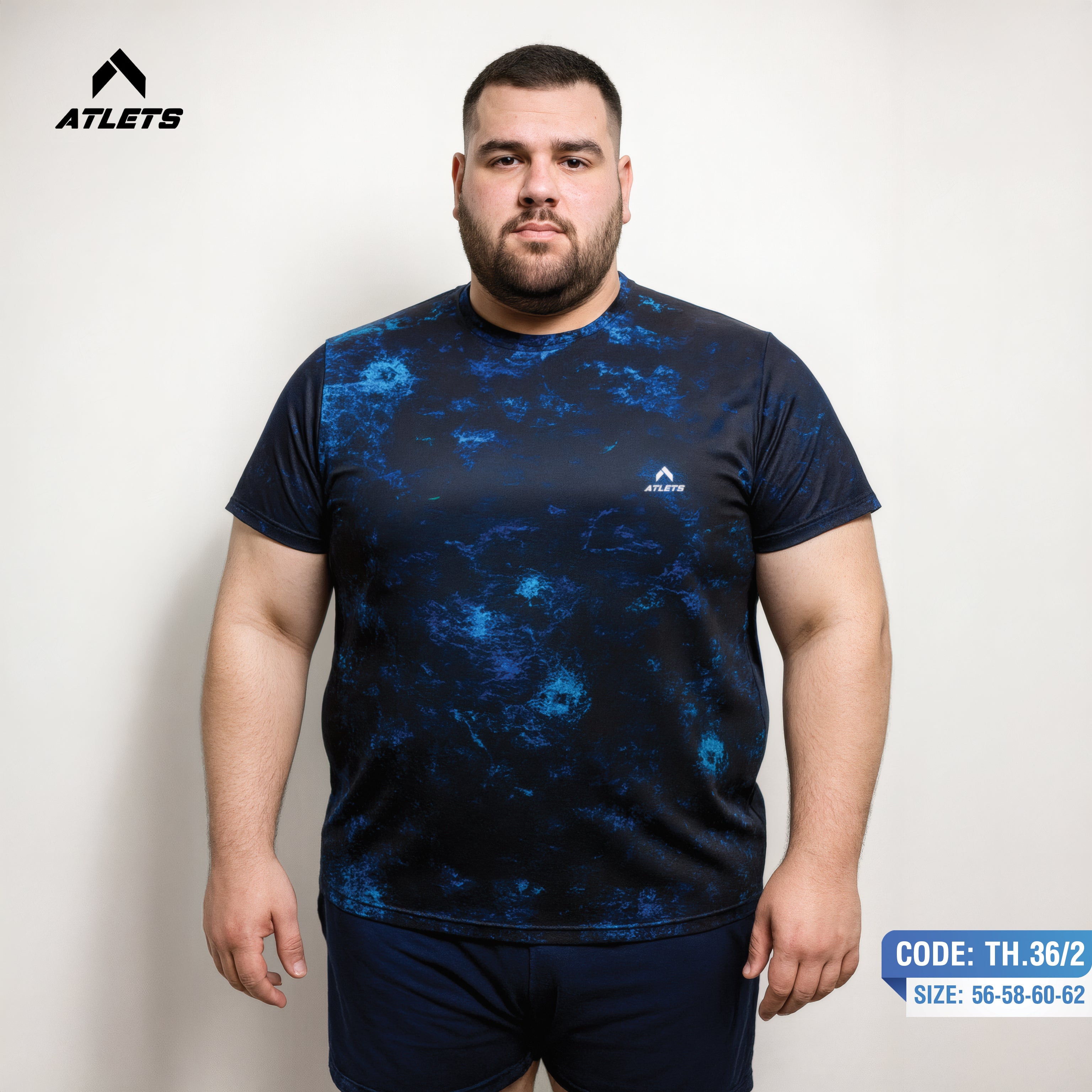 تيشرت رجالي نص كم مقاسات خاصة